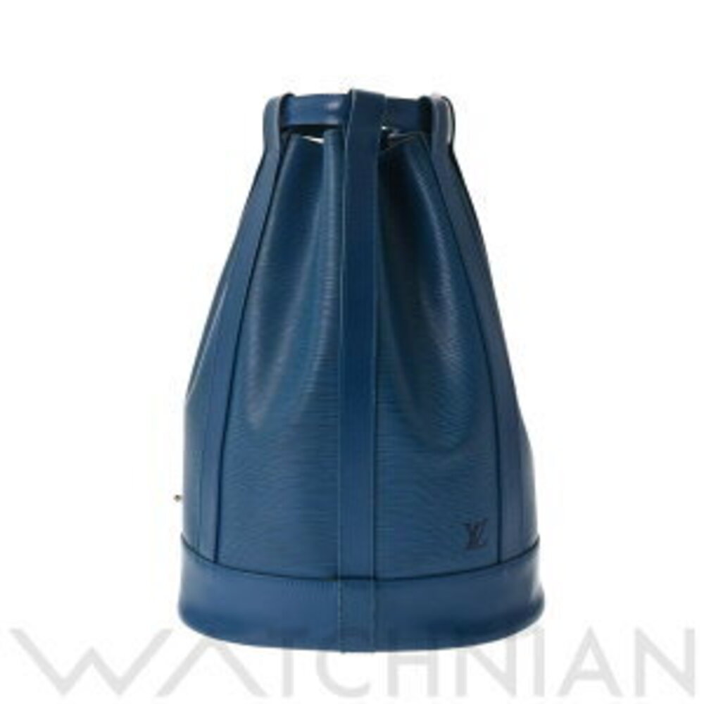 Louis Vuitton Randonee Toledo Blue Epi Leather Shoulder Bag